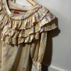 Blouse Kenzo frou frou jaune TM