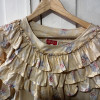 Blouse Kenzo frou frou jaune TM