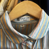 Blouse Lanvin vintage soie rayures T44/40