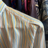 Blouse Lanvin vintage soie rayures T44/40