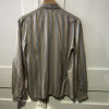 Blouse Lanvin vintage soie rayures T44/40