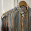 Blouse Lanvin vintage soie rayures T44/40