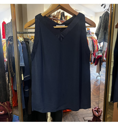 Debardeur crepe satiné Saint Laurent vintage T36