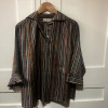 Blouse Saint-Laurent vintage annees 70 T34