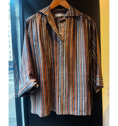 Blouse Saint-Laurent vintage annees 70 T34