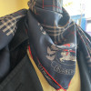 Carré Burberrys vintage marine