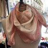 Carré Jean Desses vintage rose fleurs