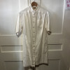 Robe Hermès vintage blanche monogramme T38