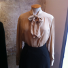 Blouse Franck et Fils vintage col lavallière