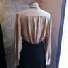 Blouse Franck et Fils vintage col lavallière