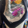 Carré Gucci vintage soie fleurs