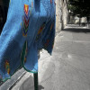 Robe Chacok vintage turquoise 80's TS