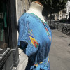 Robe Chacok vintage turquoise 80's TS