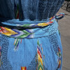 Robe Chacok vintage turquoise 80's TS