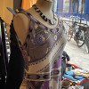 Robe Leonard longue vintage TM