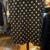 Robe Valentino vintage pois frou-frou T40