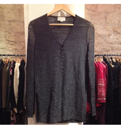 Top Nina Ricci en maille résille taille 36