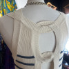 Débardeur Jean Paul Gaultier rayures maille