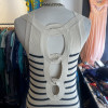 Débardeur Jean Paul Gaultier rayures maille
