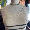 Débardeur Jean Paul Gaultier rayures maille