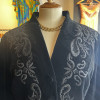 Veste Kenzo vintage velours noir T40