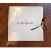Carré vintage en coton Yves Saint-Laurent lurex