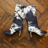 Paire de bottes Céline Denim acid wash T37