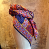 Foulard Saint-Laurent vintage lurex