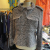 Veste Chanel vintage tweed lurex chinée