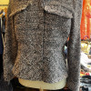Veste Chanel vintage tweed lurex chinée