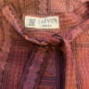Blouse Lanvin vintage soie lavallière TU/M