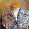 Blouse Saint-Laurent vintage imprimé cachemire seventies