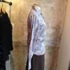 Blouse Saint-Laurent vintage imprimé cachemire seventies