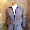 Robe djellabah vintage Saint-Laurent