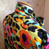 Blouse Jean Louis Scherrer vintage imprimée taille 36