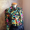 Blouse Jean Louis Scherrer vintage imprimée taille 36