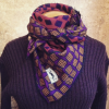 Foulard vintage Yves Saint-Laurent dés