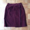 Jupe Saint-Laurent vintage en denim noire