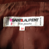 Jupe Saint-Laurent vintage en denim noire