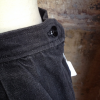 Jupe Yves Saint-Laurent vintage denim noir 38