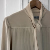 Blouse lavallière Jean Louis Scherrer vintage TS
