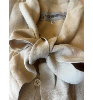 Blouse lavallière Jean Louis Scherrer vintage TS