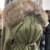 Parka attribuée a Lapidus renard militaire TS