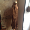 Robe Guy Laroche panne de velours bronze