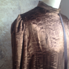 Robe Guy Laroche panne de velours bronze