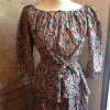 Ensemble Saint-Laurent vintage blouse et jupe