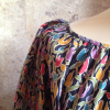 Ensemble Saint-Laurent vintage blouse et jupe