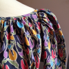 Ensemble Saint-Laurent vintage blouse et jupe