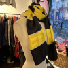 Echarpe bicolore Givenchy soie vintage