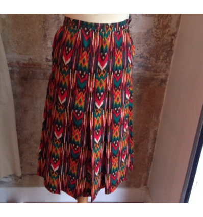 Jupe Saint-Laurent vintage navajo